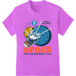 Blast Off with 'Space Journey' DTF Print Heat Transfer - SUPERDTF - DTF Prints - DTF Transfers - Custom DTF Prints