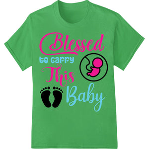 Blessed Maternity: Celebrate Pregnancy with Super DTF - SUPERDTF - DTF Prints - DTF Transfers - Custom DTF Prints