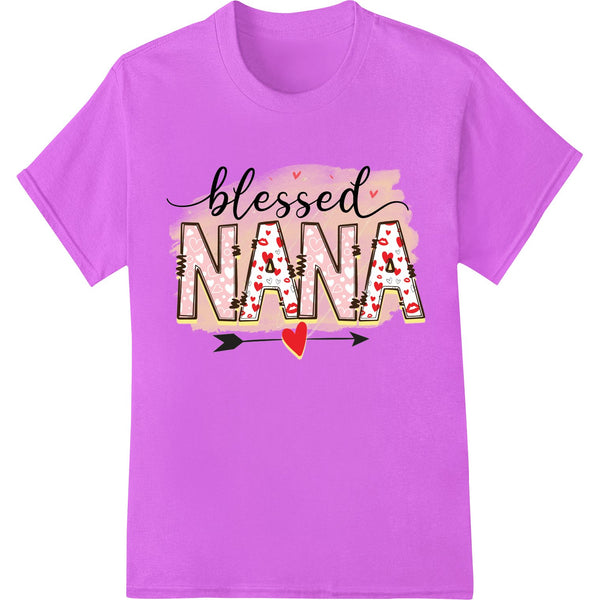 Blessed Nana: Heartwarming Mother's Day DTF Print Transfer - SUPERDTF - DTF Prints - DTF Transfers - Custom DTF Prints