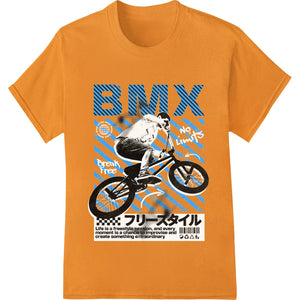 BMX Freestyle: Seize the Moment, Make It Extraordinary - SUPERDTF - DTF Prints - DTF Transfers - Custom DTF Prints