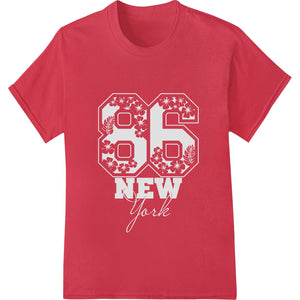 Bold '86 NEW YORK' New Year's DTF Print Heat Transfer - SUPERDTF - DTF Prints - DTF Transfers - Custom DTF Prints