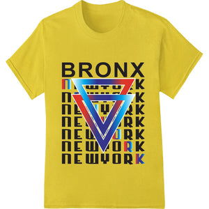 Bold Bronx New York Typography Graphic | DTF Transfer - SUPERDTF - DTF Prints - DTF Transfers - Custom DTF Prints