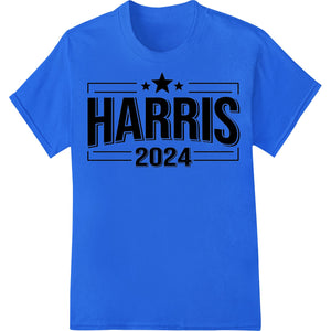 Bold 'HARRIS 2024' Election Campaign Super DTF Print - SUPERDTF - DTF Prints - DTF Transfers - Custom DTF Prints