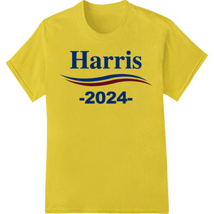 Bold Harris 2024 Political Campaign Support DTF Print - SUPERDTF - DTF Prints - DTF Transfers - Custom DTF Prints