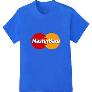 Bold MasturbatEE Logo Heat Transfer | Super DTF Printing - SUPERDTF - DTF Prints - DTF Transfers - Custom DTF Prints