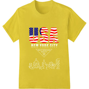 Bold Patriotic USA Flag Graphic Heat Transfer from Super DTF - SUPERDTF - DTF Prints - DTF Transfers - Custom DTF Prints