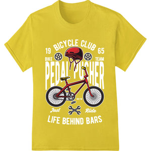 Bold Red Bicycle: Ride in Style with Super DTF Prints - SUPERDTF - DTF Prints - DTF Transfers - Custom DTF Prints