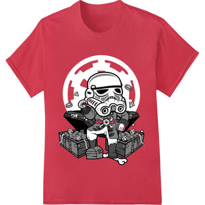 Bold Stormtrooper DTF Print Heat Transfer - Super DTF - SUPERDTF - DTF Prints - DTF Transfers - Custom DTF Prints