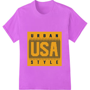 Bold Urban USA Style Typography Super DTF Print Transfer - SUPERDTF - DTF Prints - DTF Transfers - Custom DTF Prints