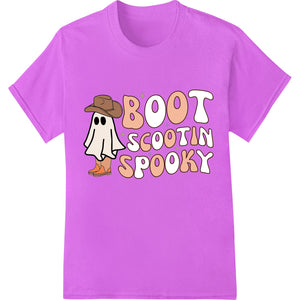 Boot Scootin' Spooky: Cowboy Ghost Halloween DTF Transfer - SUPERDTF - DTF Prints - DTF Transfers - Custom DTF Prints