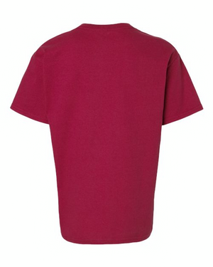 Gildan 2000B Cardinal Red back