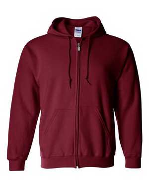Gildan 18600 Cardinal Red front