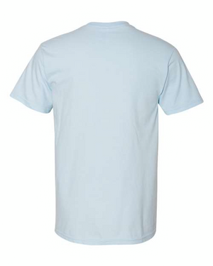 Gildan H000 Chambray back