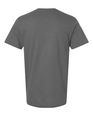Gildan 64PLSMA Charcoal back