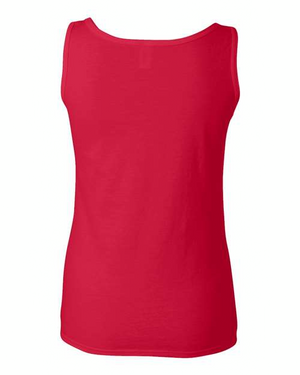 Gildan 64200L Cherry Red back