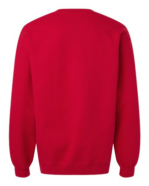 Gildan 19000 Cherry Red back