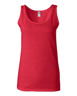 Gildan 64200L Cherry Red front