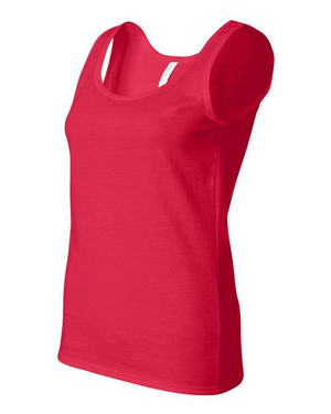 Gildan 64200L Cherry Red side