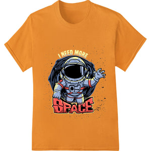 Cosmic Traveler: Bold Astronaut DTF Print | Space Graphic Tee - SUPERDTF - DTF Prints - DTF Transfers - Custom DTF Prints