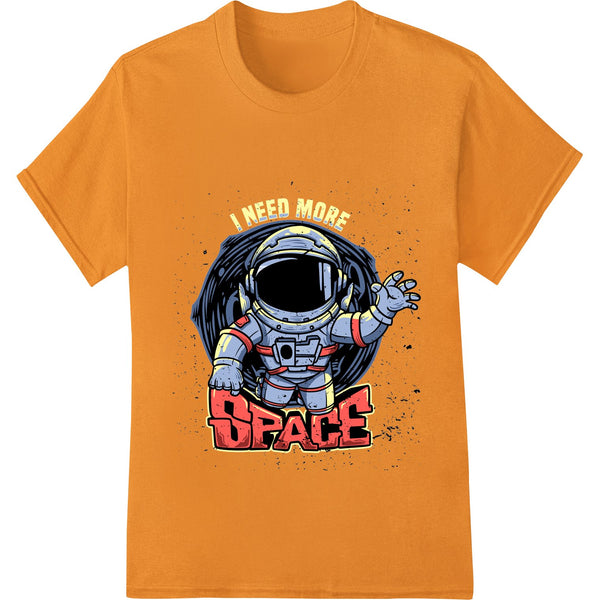 Cosmic Traveler Astronaut DTF Print graphic featuring a bold astronaut design against a colorful space background