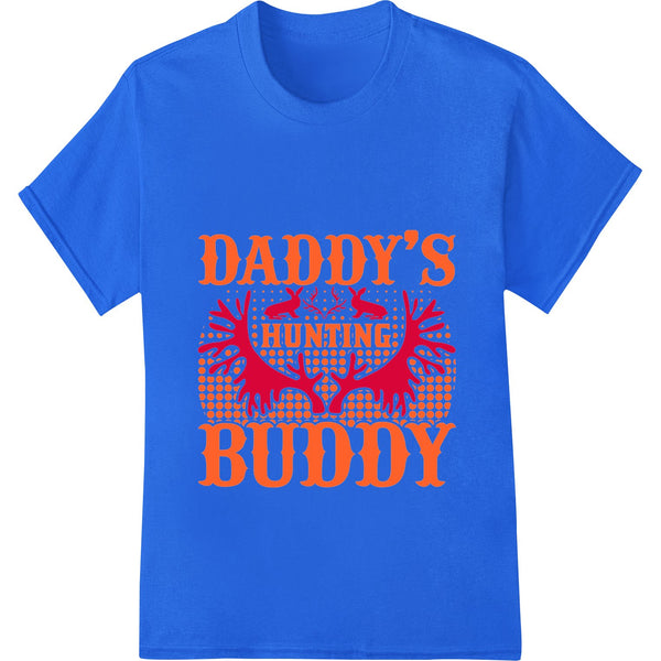 A bold DTF heat transfer design featuring a father and child hunting, celebrating their bond in the great outdoors.