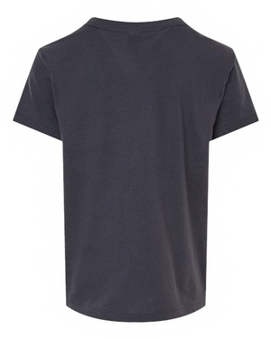BELLA + CANVAS 3001T Dark Grey back