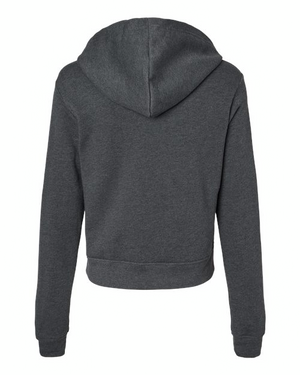 BELLA + CANVAS 7519 Dark Grey Heather back