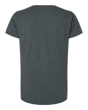 Gildan 2000L Dark Heather back