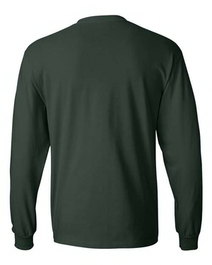 Hanes 5186 Deep Forest back