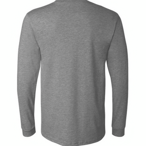 BELLA + CANVAS 3501CVC Deep Heather back