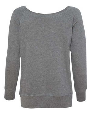 BELLA + CANVAS 7501 Deep Heather back