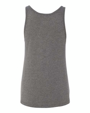 BELLA + CANVAS 6488 Deep Heather back