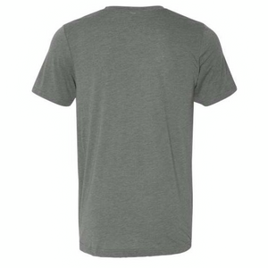 BELLA + CANVAS 3001CVC Deep Heather back