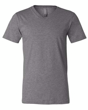 BELLA + CANVAS 3005CVC Deep Heather front