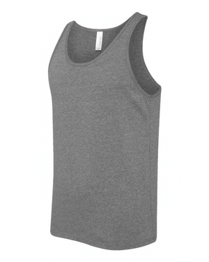 BELLA + CANVAS 3480CVC Deep Heather direct side
