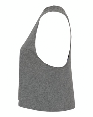 BELLA + CANVAS 6682 Deep Heather direct side