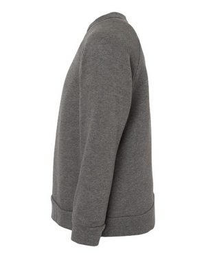 BELLA + CANVAS 3901T Deep Heather direct side