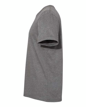 BELLA + CANVAS 3301 Deep Heather direct side