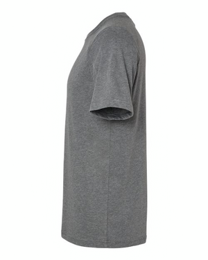 BELLA + CANVAS 3201 Deep Heather direct side