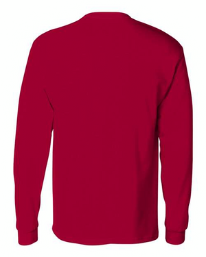 Hanes 5596 Deep Red back