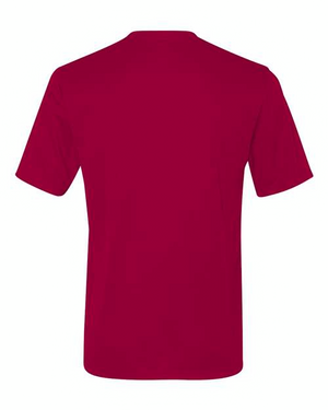 Hanes 4820 Deep Red back