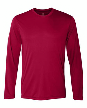 Hanes 482L Deep Red front