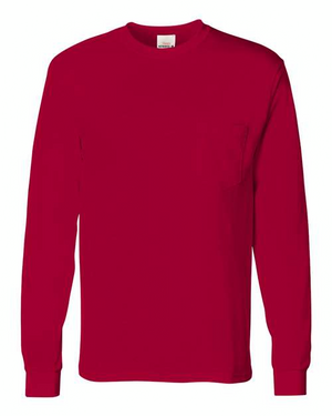 Hanes 5596 Deep Red front