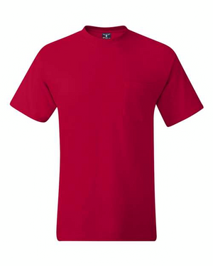 Hanes 5190 Deep Red front