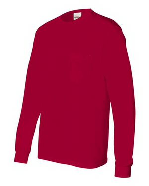 Hanes 5596 Deep Red side