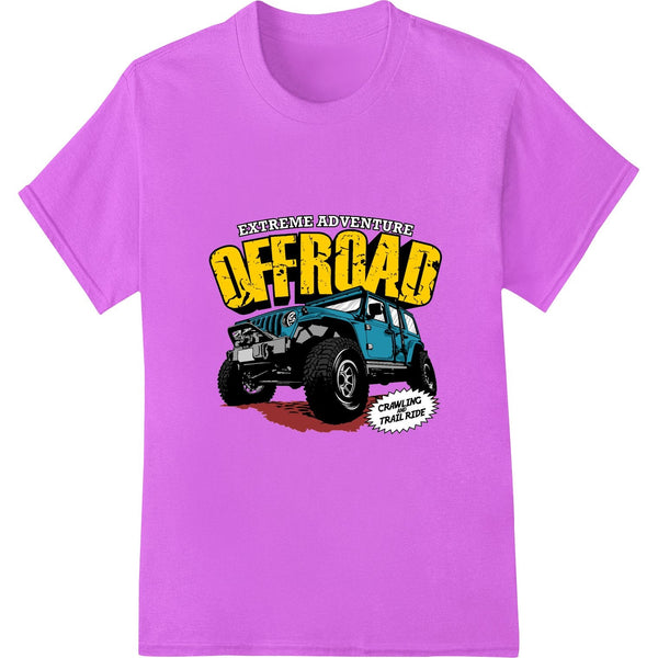 Extreme Offroad Adventure: Vintage Jeep DTF Print Design - SUPERDTF - DTF Prints - DTF Transfers - Custom DTF Prints