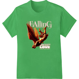 Falling in Love: Majestic Eagle Romance Heat Transfer - SUPERDTF - DTF Prints - DTF Transfers - Custom DTF Prints