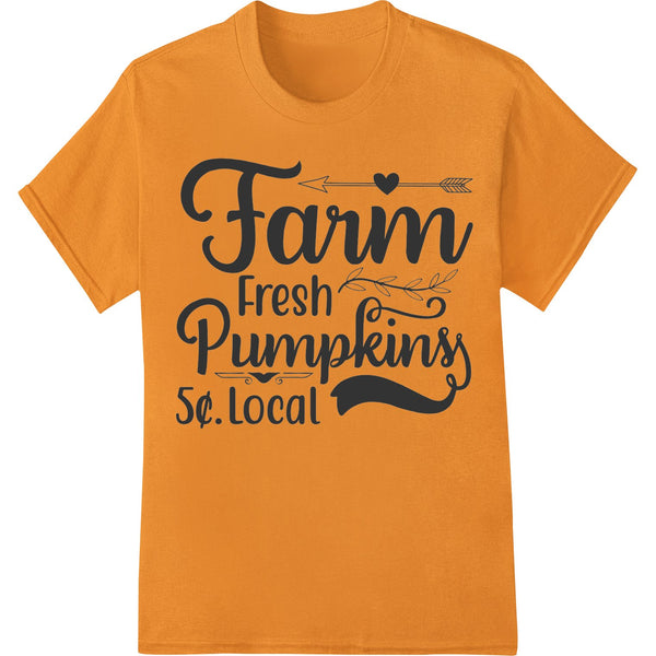 Farm Fresh Pumpkins: Rustic Autumn Charm | Super DTF - SUPERDTF - DTF Prints - DTF Transfers - Custom DTF Prints