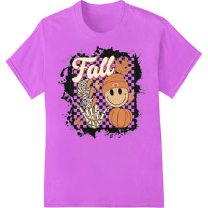 Festive Fall Pumpkin Heat Transfer Print by Super DTF - SUPERDTF - DTF Prints - DTF Transfers - Custom DTF Prints