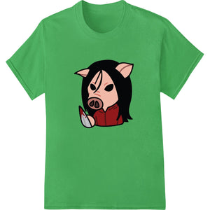 Fierce Angry Pig Cartoon - Bold DTF Print Heat Transfer - SUPERDTF - DTF Prints - DTF Transfers - Custom DTF Prints